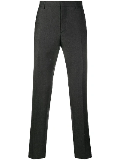 Prada Straight-leg Tailored Trousers In Schwarz