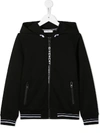 GIVENCHY LOGO PRINT ZIPPED JACKET