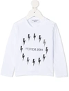 NEIL BARRETT LOGO PRINT COTTON T-SHIRT