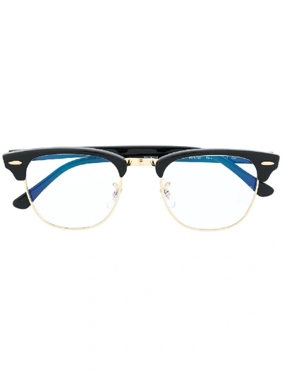 Ray Ban Clubmaster Classic Glasses In Black