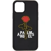 PALM ANGELS PALM ANGELS BLACK ROSE IPHONE 11 PRO CASE