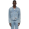 GUCCI Blue Light Washed Denim Jacket