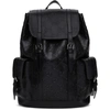 GUCCI GUCCI BLACK GG EMBOSSED BACKPACK