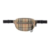 BURBERRY BURBERRY BEIGE SMALL VINTAGE CHECK CANNON BUM BAG