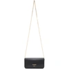 BURBERRY BLACK SMALL CAMILLE CARD HOLDER BAG