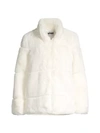 APPARIS Sarah Tiered Faux Fur Short Coat