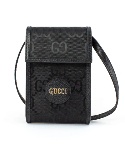 Gucci Gg Nylon Mini Shoulder Bag In Black