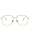 DIOR DIOR WOMEN'S GOLD METAL GLASSES,DIORSTELLAIREO8J5G16 56