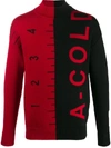 A-COLD-WALL* A-COLD-WALL* MEN'S MULTICOLOR WOOL SWEATER,ACWAW19KC03RBK0A4R M
