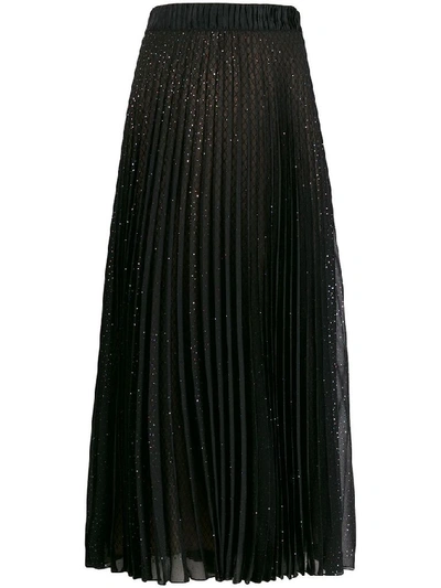 Marco De Vincenzo Women's Black Polyamide Skirt
