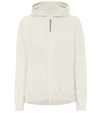BRUNELLO CUCINELLI RIBBED-KNIT CASHMERE HOODIE,P00495781