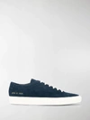 Common Projects Original Achilles Lace-up Leather Trainers In Blue