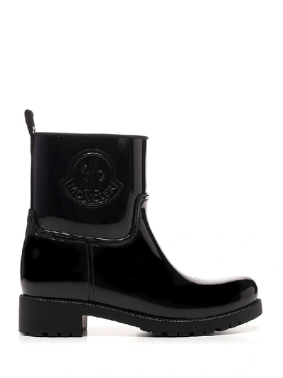 Moncler Ginette Rain Boots In Black