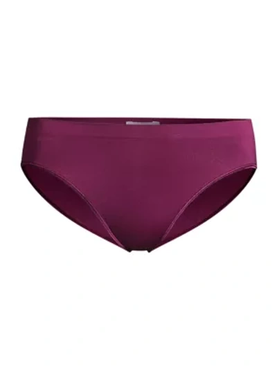 Hanro Women's High-cut Brief In Amaranth