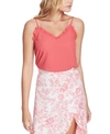 1.state Ruffled Adjustable Camisole In Cherryblosm