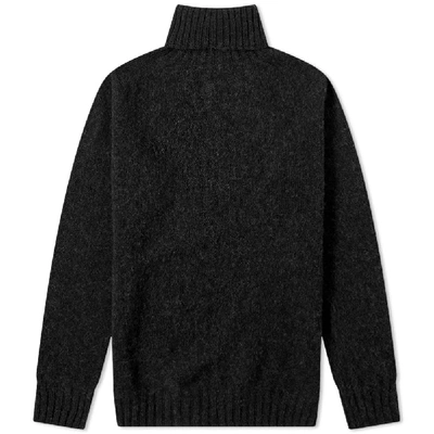 Howlin' Sylvester Roll Neck Knit In Black