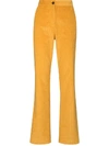 SEE BY CHLOÉ CORDUROY BOOTCUT TROUSERS