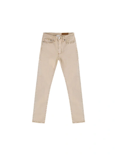 Burberry Felicity Jeans In Nude & Neutrals