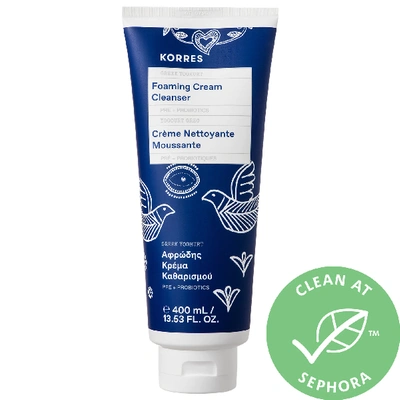 KORRES GREEK YOGHURT FOAMING CREAM CLEANSER 13.53 OZ/ 400 ML 2369890