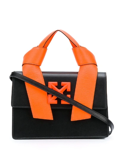 Off-white New Jitney 1.4 Cross-body Bag In Black