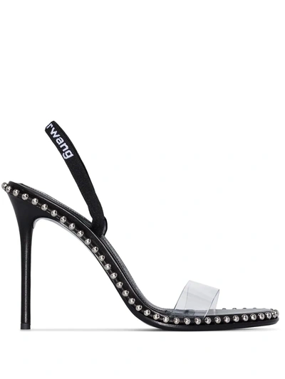 Alexander Wang Black Nova Heeled Sandals In Black 001