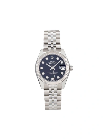 Rolex Oyster Perpetual Lady Datejust 31 毫米腕表 In Black