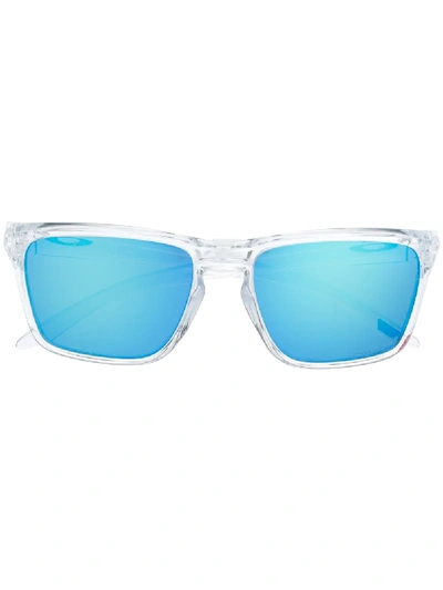 Oakley Rectangle Sunglasses In Weiss