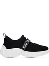 MIU MIU STRETCH KNIT SNEAKERS