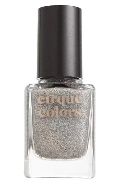 Cirque Colors Crushed Ice Holographic Nail Polish In Silver