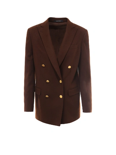 Tagliatore Blazer In Brown