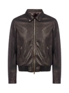 AJMONE LEATHER JACKET,11470490