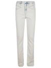 Isabel Marant Grey Nominic High Waist Skinny Jeans In Azure