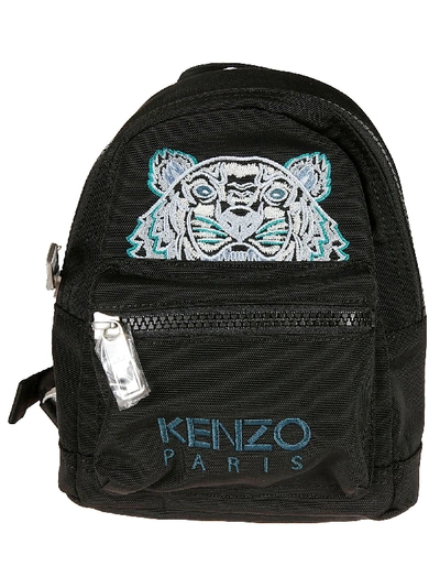 Kenzo Tiger Mini Rucksack In Black