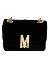 MOSCHINO FRONT FLAP CHAIN SHOULDER BAG,11471048