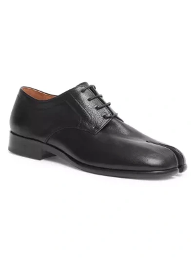 Maison Margiela Cordovan-leather Oxford Shoes In Black