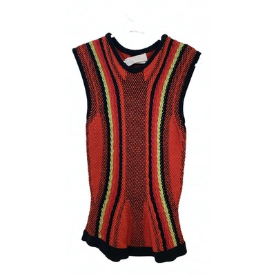 Pre-owned Peter Pilotto Waistcoat In Red