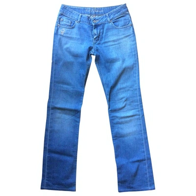 Pre-owned Zadig & Voltaire Blue Denim - Jeans Trousers