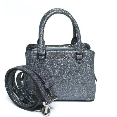 Pre-owned Michael Kors Grey Leather Handbag