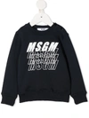 MSGM LOGO PRINT SWEATSHIRT