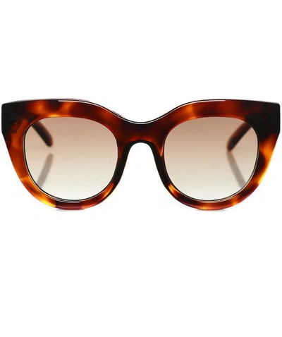 Le Specs Air Heart Sunglasses Colour: Brown
