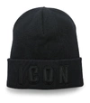 DSQUARED2 ICON BEANIE HAT,15736538
