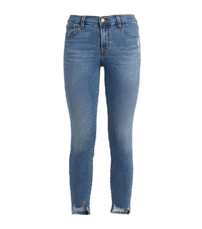 J Brand 835 Distressed Mid-rise Jeans