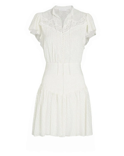Jonathan Simkhai Everly Lace Mini Dress In White