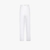 Isabel Marant Étoile Corsysr High-rise Straight-leg Jeans In White