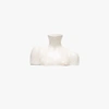 ANISSA KERMICHE NEUTRAL BREAST FRIEND EARTHENWARE VASE,V000414577760