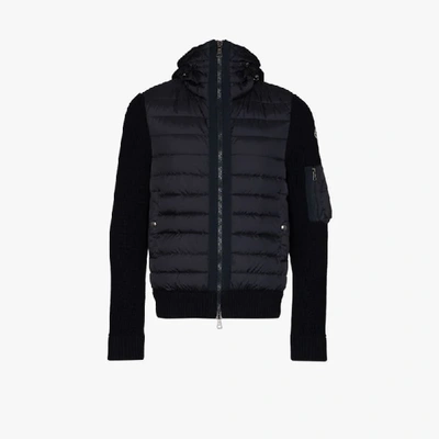 MONCLER HOODED HYBRID JACKET