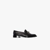 ATP ATELIER BLACK MARITTIMA LEATHER LOAFERS,11107815425013