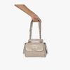 GIVENCHY NEUTRAL ID SMALL LEATHER SHOULDER BAG,BB50DRB0WF14962096