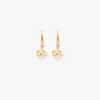 VALENTINO GARAVANI WHITE VLOGO PEARL DROP EARRINGS,UW2J0G21QVS15159402