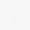 MATEO 14K YELLOW GOLD P INITIAL DIAMOND NECKLACE,FCN08NP14526407